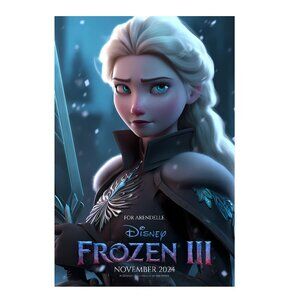 Frozen 3 Elsa Character Movie Poster 170